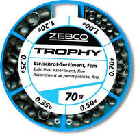 Zebco Split shot assortiment Fine 70g