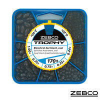 Zebco Splitshot assortment 170g - Oval