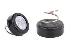 Magnetic stinger keeper/ softbait spiral grip 