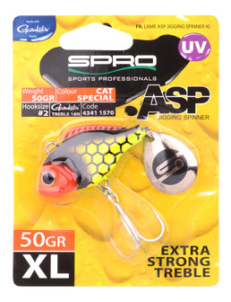 ASP Jiggin&#039; spinner UV XL Cat special 50gr