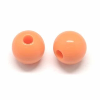 Arca Parels/beads 4mm Fluo oranje