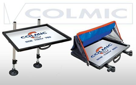 Colmic SIDE TRAY 650 : ALLUMINIO 66*50cm + TENT (D.36mm)