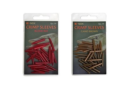 E-sox Crimp sleeves -Camo brown