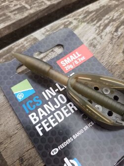ICS in-line Banjo XR feeder- small 30g