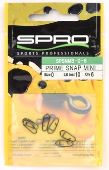 Spro Prime Snap Mini Black/ size 1 - 15LB