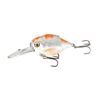 Savage 3D Crucian Crank64 DR- 6.4cm - 22g - / Pearl white silver 