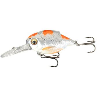 Savage 3D Crucian Crank46 DR -4.6cm 8.3g - Pearl white silver @