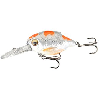 Savage 3D Crucian Crank34 DR -3.4cm 3.4g - Pearl white silver 