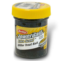 Berkley PowerBait Natural Scent &amp; glitter - Black