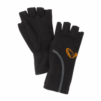 savage gear Handschoenen- WIND PRO HALF FINGER XL BLACK 