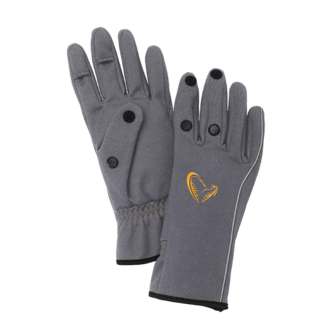 savage gear Handschoenen- SOFTSHELL GLOVE L GREY