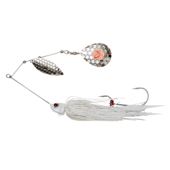 savage gear DA&#039;BUSH SPINNERBAIT 14CM 21G SINKING WHITE SILVER