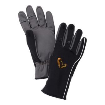 savage gear handschoenen SOFTSHELL WINTER GLOVE L BLACK