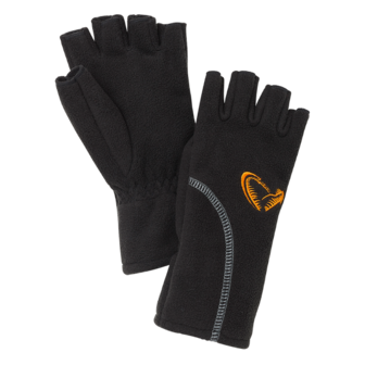 savage gear Handschoenen WIND PRO HALF FINGER M BLACK