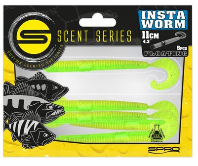 Spro Scent Series Insta Worm 90 - Blueberry