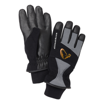 savage gear Handschoenen- THERMO PRO GLOVE - Medium GREY/BLACK