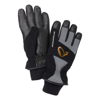 savage gear Handschoenen- THERMO PRO GLOVE - Large GREY/BLACK