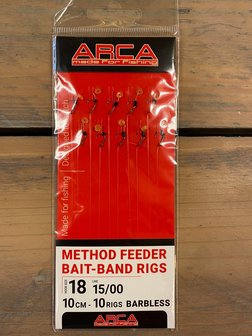 Arca Method feeder bait-band rig - 10 cm