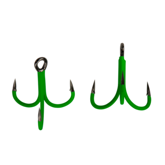 MADCAT&reg; A-STATIC TREBLE 6X HOOKS