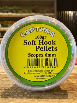 Captura soft hook pellets 6mm - Scopex Orange
