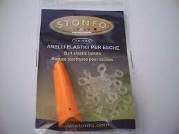 Stonfo bait elastic rings + aanbrengstuk