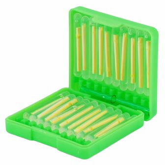 Spro glow stick green  4.5 x 39mm - doosje 20st.