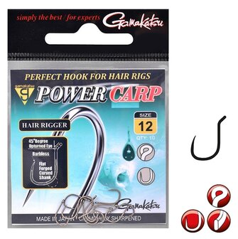 Gamakatsu Power Carp - Hair Rigger / barbless