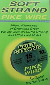 Drennan Soft strand Pike Wire - 9.1 kg