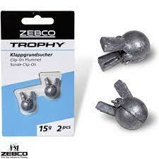 Zebco peillood / plummet met veer 20g