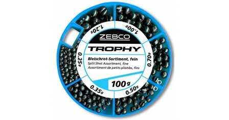 Zebco Split shot assortiment Fine 100g