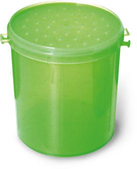 Zebco Bait Container Worm Box S H 120mm green