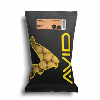 Avid Boilies Plum &amp; Peach 20mm