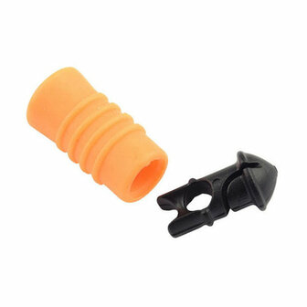 Cresta softcap Hollow connector - X Large (orange)
