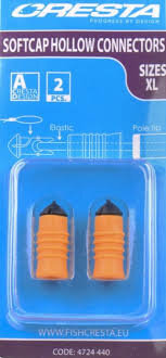 Cresta softcap Hollow connector - X Large (orange)