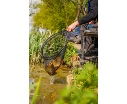 Preston Carbon hair mesh landing net &quot;18