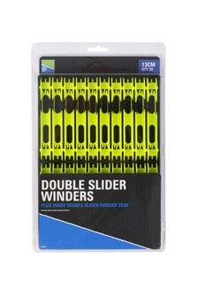 Preston Slider winders in a tray - 13cm