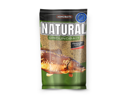 Sonubaits Naturals - Strawberry &amp; Hemp  / 1kg