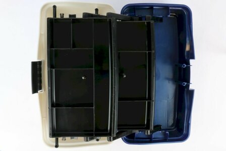 Viskoffertje / tackle box - 2 lades