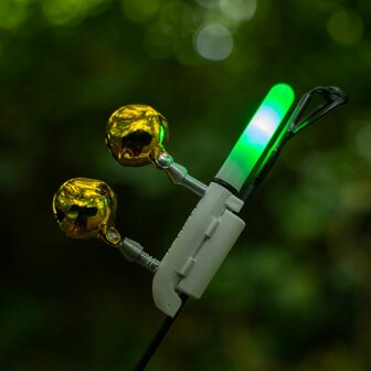 Zebco trophy battery bell light - green