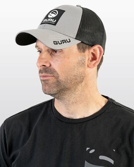 GURU Grey patch trucker cap / pet