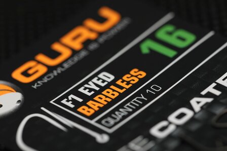 Guru F1 Eyed Barbless 