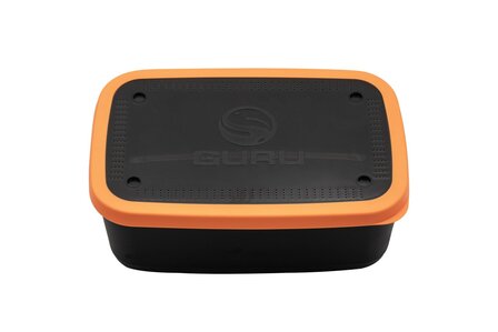 Guru Bait Box 5.3 Pint Orange / solid lid