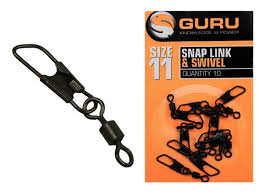 Guru Size 11 snap link + Swivel