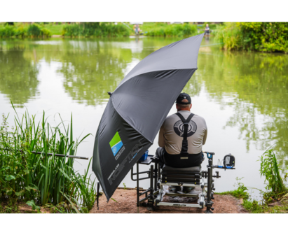 Preston INCEPTION FIBREGLASS FLATBACK BROLLY / Paraplu