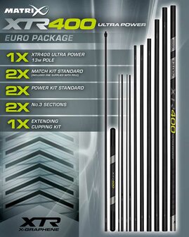 MATRIX XTR400 ULTRA POWER 13.0M PACKAGE