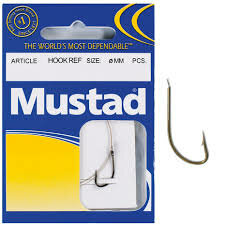 Mustad 496-BU booklet #4 - 0.22mm