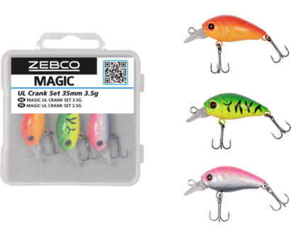 Zebco Magic UL Crank set 35mm / 3.5g
