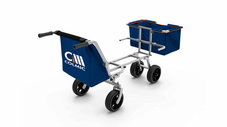Colmic Transporter - CARRELLO 4 RUOTE (2 GIREVOLI)