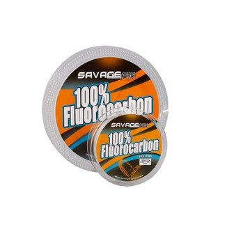 100% Fluoro Carbon 0.60mm	40lbs (18.2kg)	20m	Stiff big spool