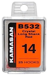Kamasan B532 Chrystal long shank Red